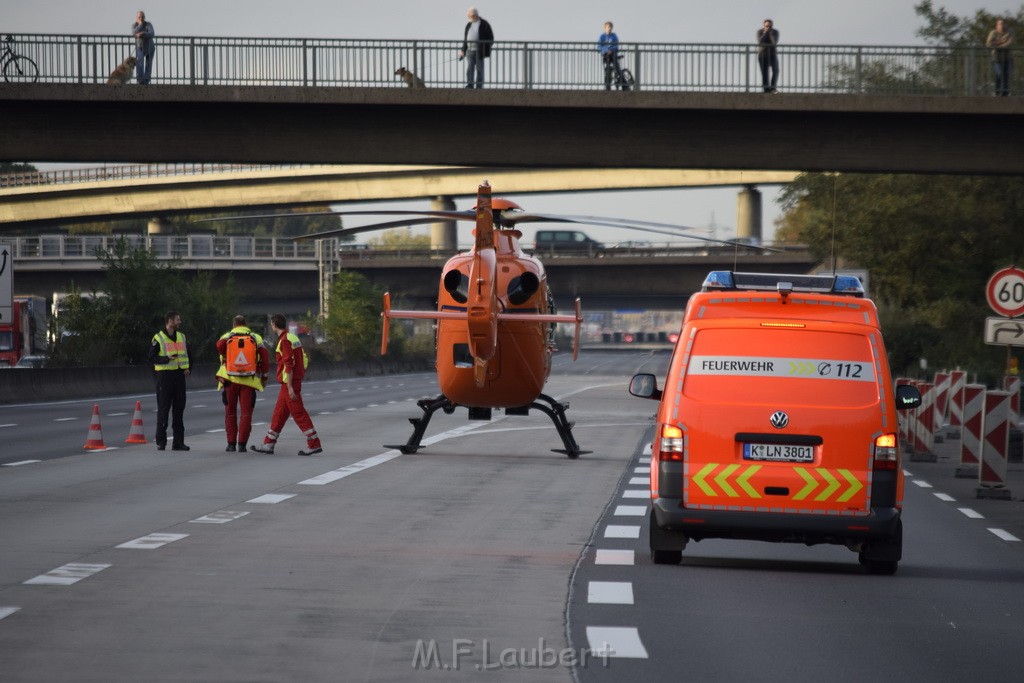 VU mehrere PKW A 3 Rich Oberhausen Hoehe AK Koeln Ost P086.JPG - Miklos Laubert